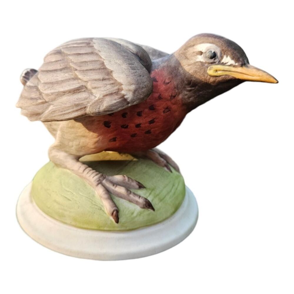VTG Boehm Baby Robin Bird Porcelain Figurine